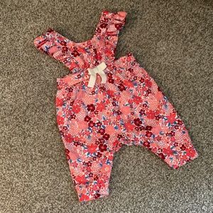 Tea Collection floral romper 🌸